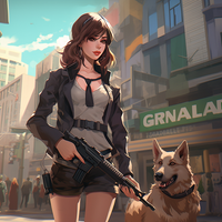 Anime Gangster: Crime Games 3D