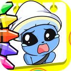 Smurf Cat Mushroom Coloring