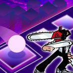 Chainsaw Man Tiles Hop EDM