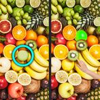 Find the differences fruits