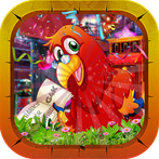 Erudite Red Parrot Escape - JR