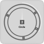 Two Circle : the game circle