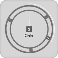 Two Circle : the game circle