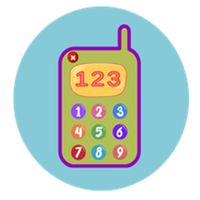 Arabic Baby Kids Phone Game