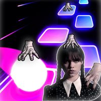 Wednesday Addams- Tiles Hop