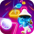 Smurf Cat 3D Music Tiles Hop