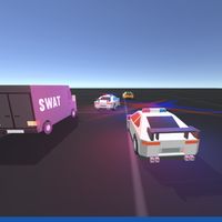 Muscle Car vs Cops