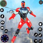 Iron Hero Flying Robot War