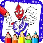 Ultraman Coloring Game