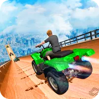 Mega Ramp ATV Quad Bike Stunts