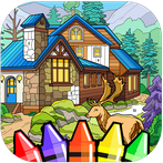 House Color - Adult Color Book