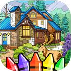 House Color - Adult Color Book