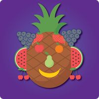 Toddlers Funny Fruits