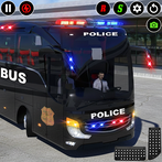 US Police Bus Driving Games 3D
