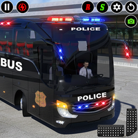 US Police Bus Driving Games 3D