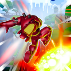 Subway Iron Hero Man Runner