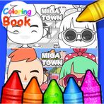 Toca Boca Coloring Game