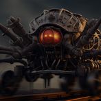 FPS Spider Train Scary Game 3D