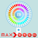 Portable fan simulator turbo m