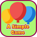 A Simple Game - Balloon explod