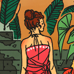 Trip To Bali Ubud - Nonogram