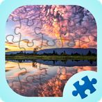 Reflection jigsaw puzzles game