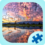 Reflection jigsaw puzzles game
