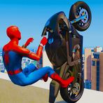 Superhero Tricky Bike Stunt 3D