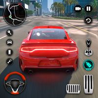 Driving Dodge Charger Race Car