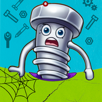 Screw & Pin :Nut & Bolt Puzzle
