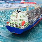 World Cruise cargo ship 3D
