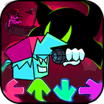 FNF Geometricky Dashin Mod V2