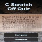 C Scratch Off Quiz_3852091