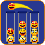 Emoji sort puzzle - Color Game