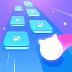 Dancing Music Cats Tiles