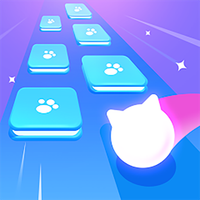 Dancing Music Cats Tiles