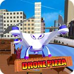 Drone Fly Pizza Delivery