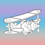 Coloring Book - Airplane
