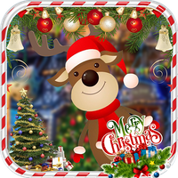 Christmas Cute Deer Escape