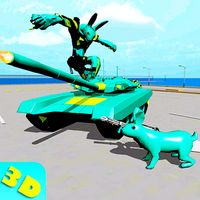 Rabbit Robot War:Bunny Robot -