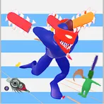 Chainsaw Runner Fight Monster