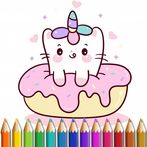 Kawaii Coloring Book