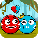 Red and Blue Ball: Cupid love