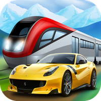Train Simulator Car Drive Game