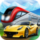 Train Simulator Car Drive Game