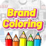 famous brand coloring book