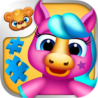 123 Kids Fun Puzzle Blue Games