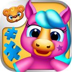 123 Kids Fun Puzzle Blue Games