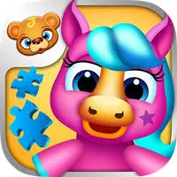 123 Kids Fun Puzzle Blue Games