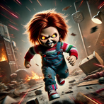 Chucky Doll Run Ghost House